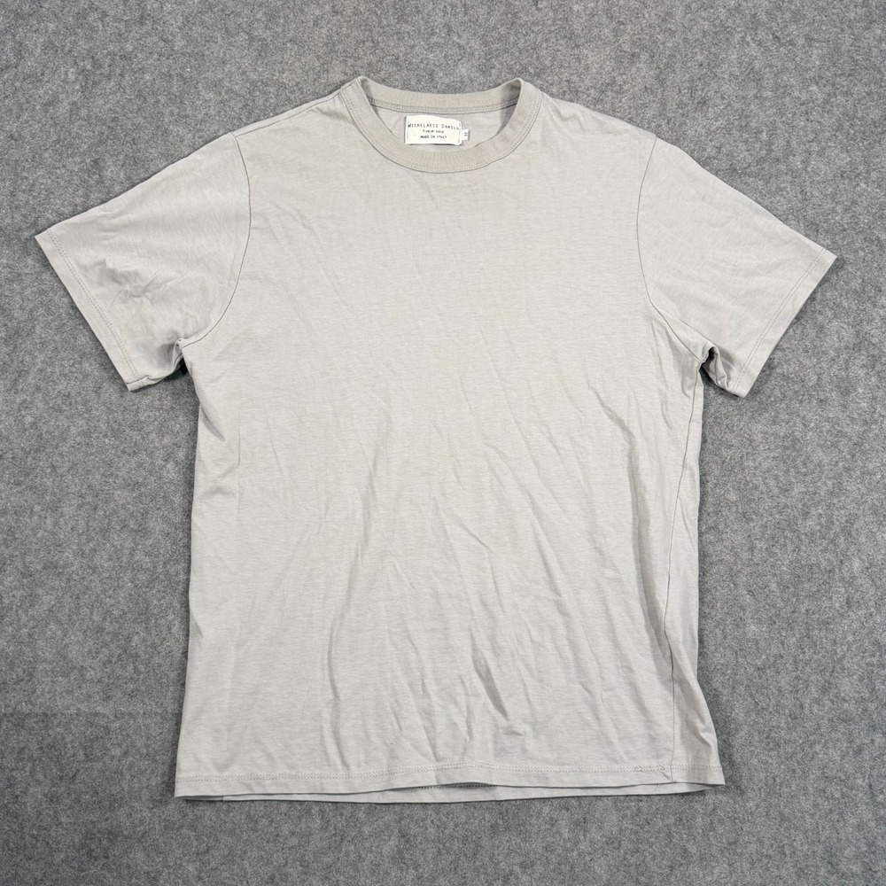 Michelacci Danilo Italian Premium Cotton Short Sleeve T-Shirt Men's Size Medium